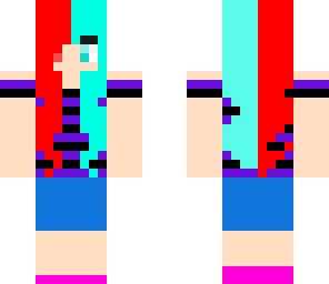 two faced girl