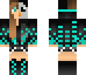 music pinguin girl