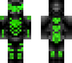 green cyborg