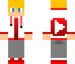 blond youtuber skin