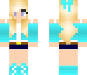 blond summer girl