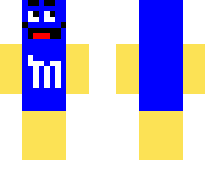 blue m and m