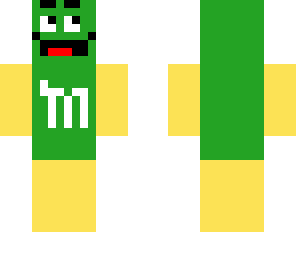 green m and m