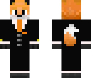 fox in a suit