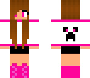 pink creeper girl