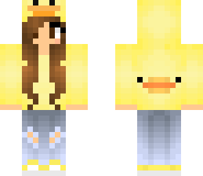 duck girl edit