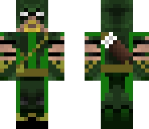 the green arrow