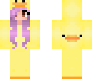 cute duck girl
