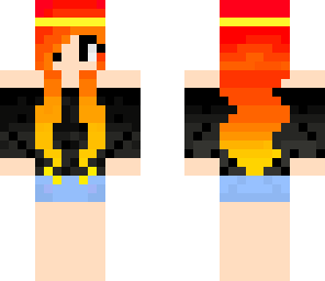 fire goth goddess