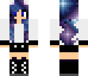 galaxy kitten girl
