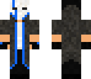 blue masked killer