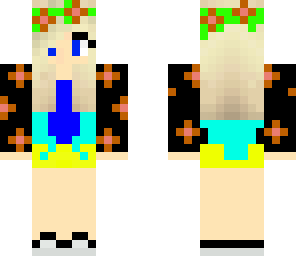 flower summer girl
