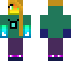 rainbow girl