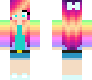 rainbow girl