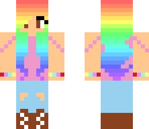 rainbow girl