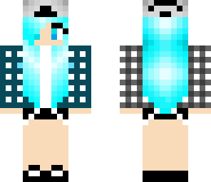not finished blue hair tomboy