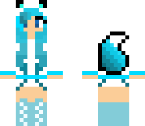 blue fox girl