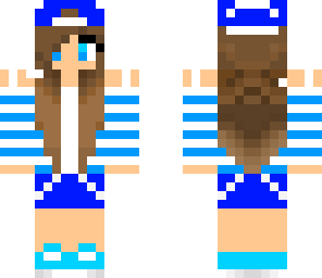 blue stripped hipster