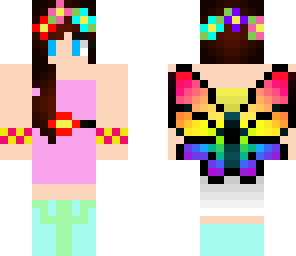 rainbow winged fairy