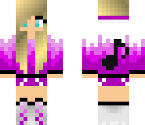 purple dubstep girl