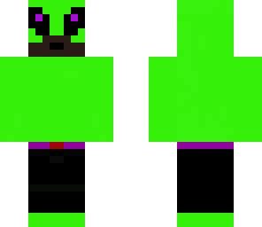 alien with bread