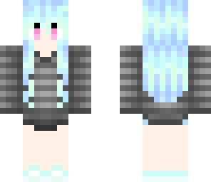 really cute edited anime girl