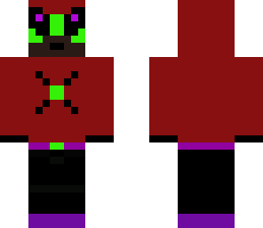 red hooded alien