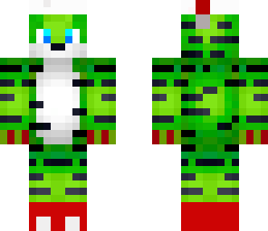 christmas green tiger
