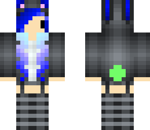 blue bunny girl