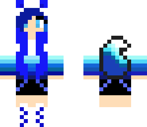 blue fox girl