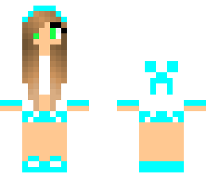 blue hoodie girl