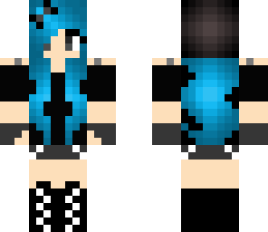 blue girl