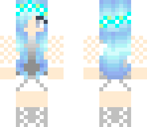 sky-blue beauty