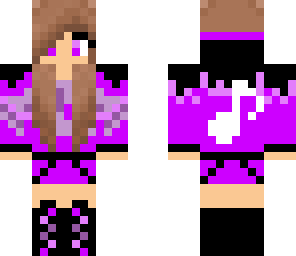 purple and black music lover