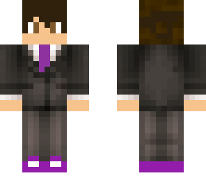 grape in a suit