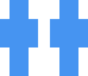blue fixed