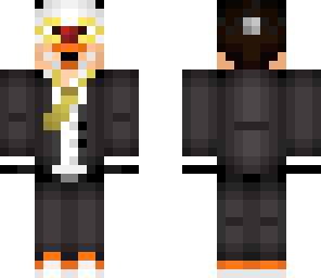 banana orange cream clown heist suit