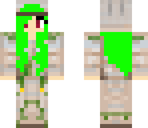green hair golem