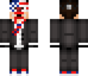 patriotic clown heist suit
