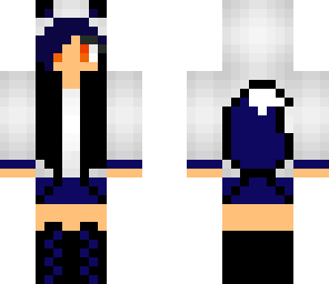 blue wolf girl