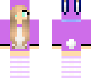 purple sweet bunny
