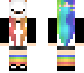 rainbow girl