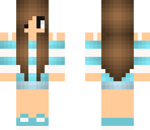 blue shirt girl