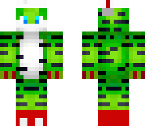 christmas green tiger