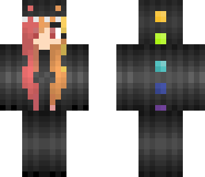 rainbow dino girl 