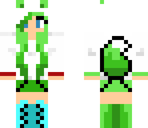 green wolf girl edited