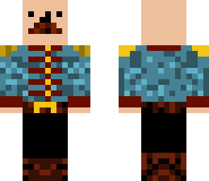 hussar mustache brown