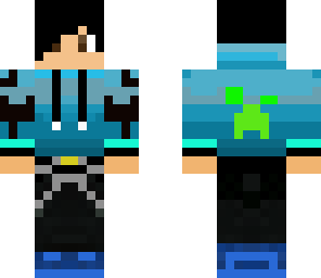 blue jacket