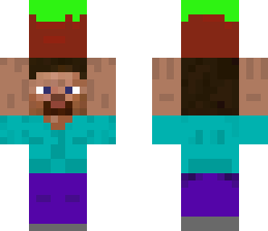 steve holding dirt