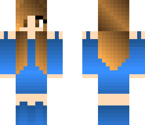 blue girl